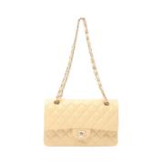 Pre-owned Fabric chanel-bags Chanel Vintage , Beige , Dames