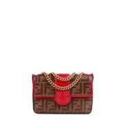 Pre-owned Leather fendi-bags Fendi Vintage , Brown , Dames