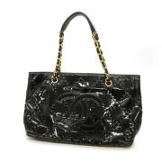 Pre-owned Leather chanel-bags Chanel Vintage , Black , Dames