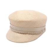 Pre-owned Canvas hats Dior Vintage , Beige , Dames