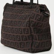 Pre-owned Canvas fendi-bags Fendi Vintage , Brown , Dames