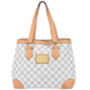 Pre-owned Canvas louis-vuitton-bags Louis Vuitton Vintage , White , Da...