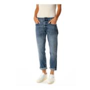 Mid Waist Boyfriend Fit Jeans G-star , Blue , Dames