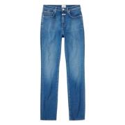 Jaylen Blauwe Jeans Closed , Blue , Dames