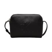 Gevormde Cameratas Calvin Klein , Black , Dames