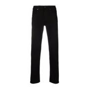 Zwarte Slimmy Tapered Luxe Performance Jeans 7 For All Mankind , Black...