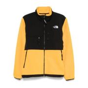 Gouden Fleece Sweater met Ritssluiting The North Face , Yellow , Heren