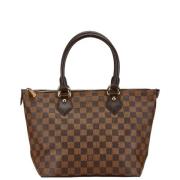 Pre-owned Canvas handbags Louis Vuitton Vintage , Brown , Dames