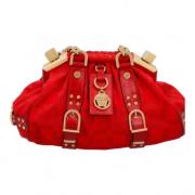 Pre-owned Fabric shoulder-bags Versace Pre-owned , Red , Dames