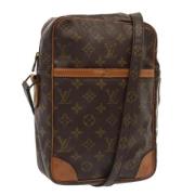 Pre-owned Canvas louis-vuitton-bags Louis Vuitton Vintage , Brown , Da...