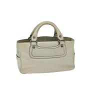 Pre-owned Leather celine-bags Celine Vintage , Beige , Dames