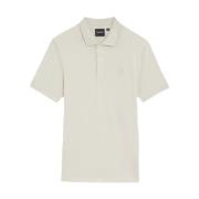 Tonal Eagle Polo Shirt in Beige Lyle & Scott , Beige , Heren