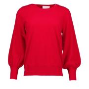 Rode Hope Trui Absolut Cashmere , Red , Dames