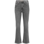 Blauwe Denim Bootcut Jeans Hand Picked , Blue , Dames