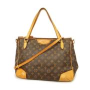 Pre-owned Fabric louis-vuitton-bags Louis Vuitton Vintage , Brown , Da...