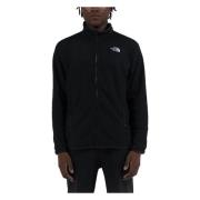 Outdoor Fleece Zip Sweatshirt The North Face , Black , Heren