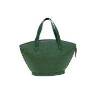 Pre-owned Fabric handbags Louis Vuitton Vintage , Green , Dames