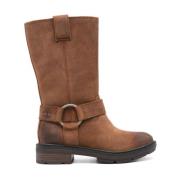 Bruine Suède Instaplaarzen Timberland , Brown , Dames