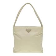 Pre-owned Fabric prada-bags Prada Vintage , White , Heren