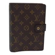 Pre-owned Canvas home-office Louis Vuitton Vintage , Brown , Dames