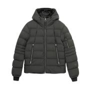 Qm487 Parka Donkergroen Krakatau , Gray , Heren