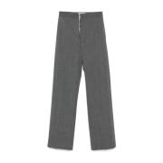 Antracietgrijze Ritsbroek Msgm , Gray , Dames