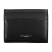 Herenportemonnee met Kaarthouder en Riem Calvin Klein , Black , Heren