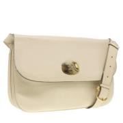 Pre-owned Leather celine-bags Celine Vintage , Beige , Dames