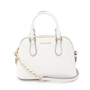 Pre-owned Leather handbags Michael Kors Pre-owned , White , Dames