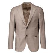 Beige Stijlvol Colbertjasje Corneliani , Beige , Heren