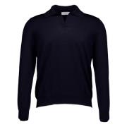 Blauwe Pullover Trui Gran Sasso , Blue , Heren