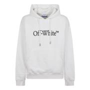 Boekachtige Skate Hoodie Off White , White , Heren