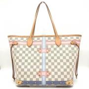 Pre-owned Canvas shoulder-bags Louis Vuitton Vintage , White , Dames