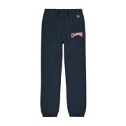 Navy Blauwe Elastische Joggerbroek Champion , Blue , Dames