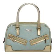 Pre-owned Canvas gucci-bags Gucci Vintage , Blue , Dames