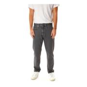 Tapered Fit Jeans met 5-Pocket-stijl Edwin , Gray , Heren