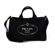 Pre-owned Fabric prada-bags Prada Vintage , Black , Dames