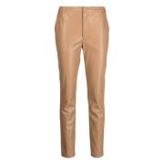 Elegante Bruine Formele Broek Twinset , Brown , Dames