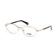 Gouden Metalen Frames met UV-filter Guess , Yellow , Unisex