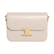 Klassieke Triomf Bleke Beige Handtas Celine , Beige , Dames