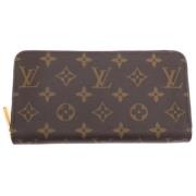 Pre-owned Canvas wallets Louis Vuitton Vintage , Brown , Unisex