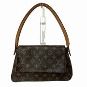 Pre-owned Canvas handbags Louis Vuitton Vintage , Brown , Dames