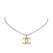 Pre-owned Metal chanel-jewelry Chanel Vintage , Gray , Dames