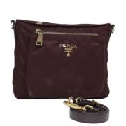 Pre-owned Nylon prada-bags Prada Vintage , Red , Dames