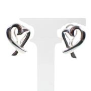 Pre-owned Silver earrings Tiffany & Co. Pre-owned , Gray , Dames