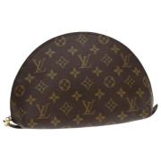 Pre-owned Canvas pouches Louis Vuitton Vintage , Brown , Dames