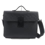 Pre-owned Leather louis-vuitton-bags Louis Vuitton Vintage , Black , D...