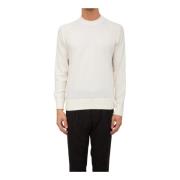 Wit Crewneck Shirt Paolo Pecora , White , Heren