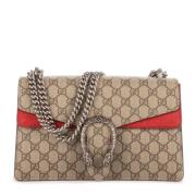 Pre-owned Canvas gucci-bags Gucci Vintage , Beige , Dames