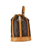 Pre-owned Canvas shoulder-bags Louis Vuitton Vintage , Brown , Dames